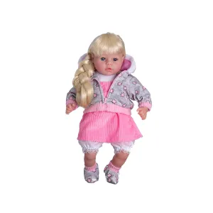Lalka Adar 45cm, szyte włosy, z dźwiękiem: śpiewa i mówi po polsku 450mm (520769)