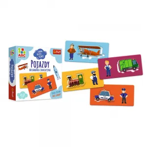 Gra edukacyjna Trefl ABC Malucha Pojazdy (01942)