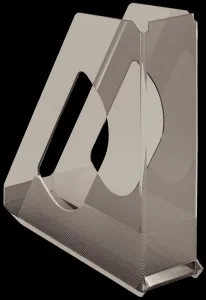 Pojemnik na dokumenty pionowy Esselte - dymny 72mm x 256mm x 260mm (21434)