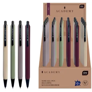 Długopis wymazywalny Academy HEX gripem wkład niebieski 0,7mm Interdruk (żelowy)