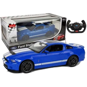 Samochód R/C Ford Shelby Rastar 1:14 Niebieski Rastar (6012)
