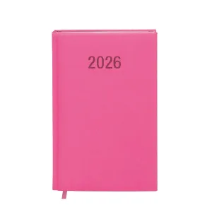 Kalendarz książkowy (terminarz) 2026 COLOROFIX TDW A6 Antra (RÓŻOWY)