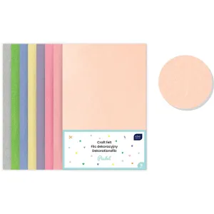 Filc kolor: mix 5 ark. [mm:] 200x297 Interdruk (IFILCPAS)