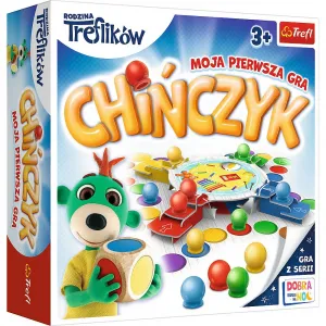 Gra planszowa Trefl Chińczyk Moja pierwsza gra Rodzina Treflików (02056)