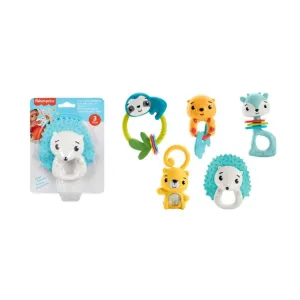 Gryzaczek grzechotka mix wzorów Fisher Price (HJW11)