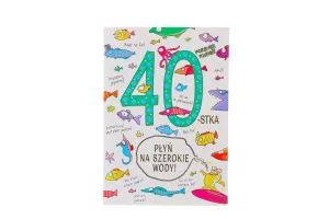 Kartka składana Karnet A5 40 URODZINY A5 Henry (5907465664233)