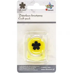 Dziurkacz ozdobny Titanum Craft-Fun Series 18mm kwiatek pełny (T-8202A-101E)