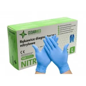 Rękawiczki jednorazowe Cedarmed S 100 szt