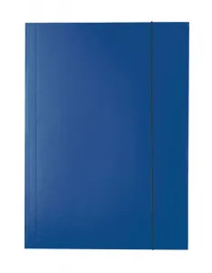 Teczka kartonowa na gumkę Esselte A4 kolor: granatowy 400g (13434)