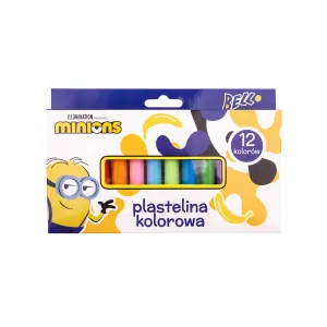Plastelina 12 kol. Minionki mix Beniamin (5849)