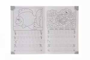 Książeczka edukacyjna literki Literka