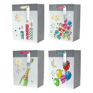 Torba prezentowa Rozette torebka graficzne set 8 A4 (5907354060146)