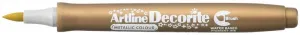 Marker specjalistyczny Artline metaliczny decorite, złoty pędzelek końcówka (AR-035 9 6)