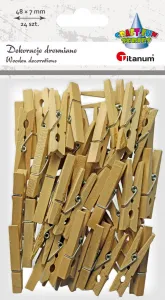 Ozdoba drewniana Titanum Craft-Fun Series klamerki (175042X)