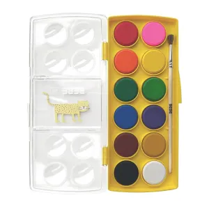 Farby akwarelowe BB KIDS 12 kolor. Bebe