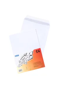 Koperta C4 HK biała [mm:] 229x324 Bantex (400089461) 50 sztuk