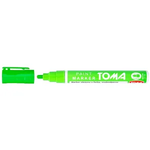 Marker olejowy JASNO ZIELONY wkład zielony jasny 2,5mm okrągła końcówka Toma (to-40)