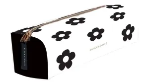 Piórnik black&white kwiaty Beniamin