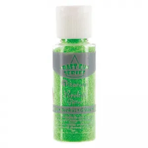 Brokat Titanum Craft-Fun Series neon kolor: zielony 1 kolor. (C51)