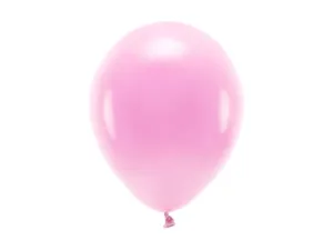 Balon gumowy Pastel Eco Balloons różowy 260mm Partydeco (ECO26P-081)