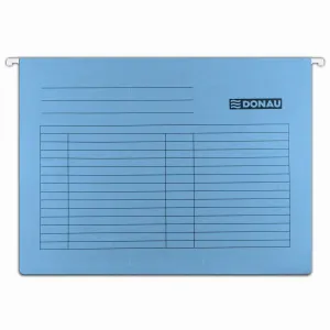 Teczka zawieszkowa A4 niebieski karton 230g Donau (7410905-10)
