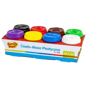 Plastelina Smily Play 8 kol. 8 tub ciasto-masa (SP83349)