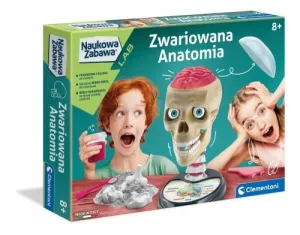 Zestaw kreatywny dla dzieci Clementoni zwariowana anatomia (50697)