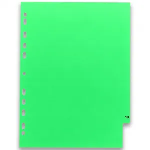 Przekładka numeryczna Oxford A4 mix 12k 1-12 225mm x 300mm (100204769)