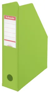 Pojemnik na dokumenty pionowy Esselte A4 - zielony 72mm x 318mm x 242mm (56006)