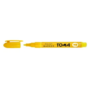 Marker olejowy wkład żółty 1,5mm okrągła końcówka Toma