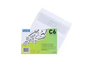 Koperta C6 SK biała Bantex (400089387) 50 sztuk