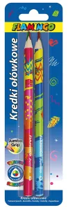 Kredki Jumbo Tęczowe 4kol