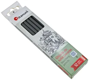 Ołówek w kartonowym pudełku B Titanum