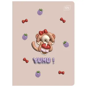 Zeszyt YUHU A5 16k. 70g linia kolor Interdruk