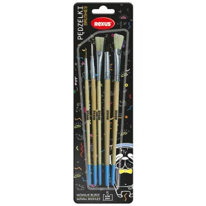 Pędzel Rexus Teens z naturalnego włosia nr mix Rexus (0910)