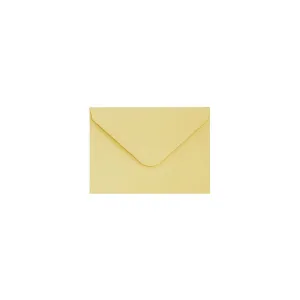Koperta Galeria Papieru gładki żółty satynowany K - żółty 70mm x 100mm (280437)