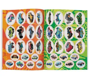 Książka dla dzieci Hot Wheels™. Naklejam i Koloruję Ameet (NAK 1601)
