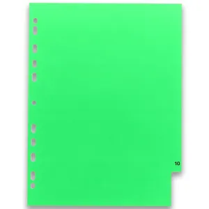 Przekładka numeryczna A4 mix 12k 1-12 [mm:] 225x300 Oxford (100204769)