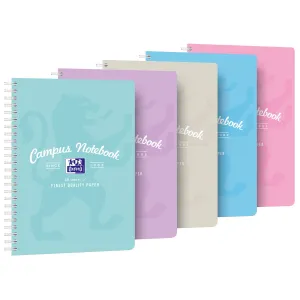 Notes (notatnik) B5+ Campus Pastel 80k. krata Oxford (400160107)