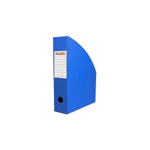 Pojemnik na dokumenty pionowy Biurfol A4 - niebieski 245mm x 70mm x 320mm (SE-35-03)