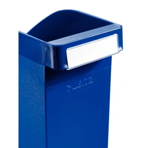 Pojemnik na dokumenty pionowy A4 Plus niebieski polistyren PS [mm:] 78x300x 278 Leitz (24760035)