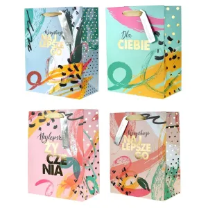 Torba prezentowa torebka ozdobna Bożenarodzenie [mm:] 330x456x 120 Kukartka (QPS)