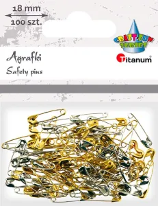 Agrafka Craft-Fun Series agrafka mini złoty/srebrny Titanum