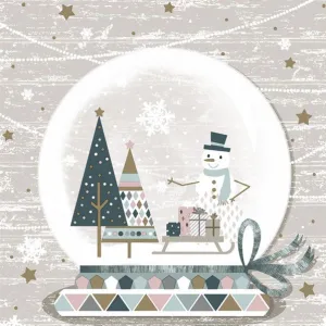 Serwetki Pol-mak gwiazdka - mix 330mm x 330mm (Sd GW)