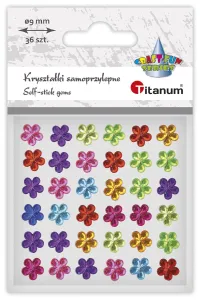 Kryształki Craft-Fun Series kwiatki mix Titanum (24SL0395)