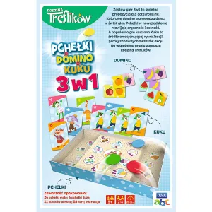 Gra strategiczna Rodzina Treflików 3w1 3w1 Trefl (01921)