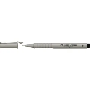 Cienkopis kreślarski Ecco Pigment wkład czarny 0,4mm 1kol. Faber Castell (FC166499)