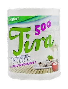 Ręcznik rolka Jumbo Role 500 100% celuloza kolor: biały Tira