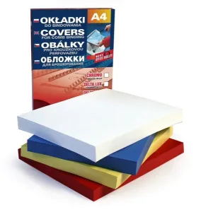 Karton do bindowania A4 delta bordowy 250g Argo