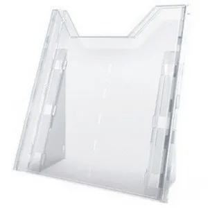 Pojemnik na dokumenty pionowy Durable A4 - transparentna (857819)